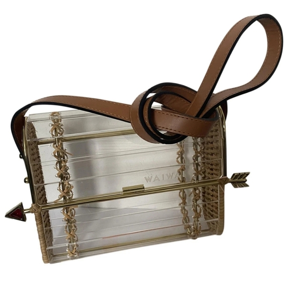 COPY - Wai Wai wicker handbag - Picture 1 of 7